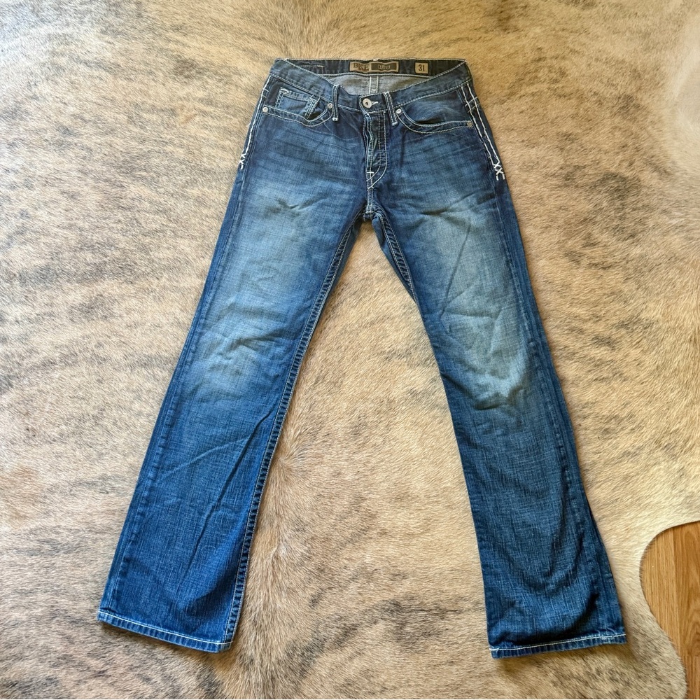 BKE Bootcut Blue Jeans Classic Denim